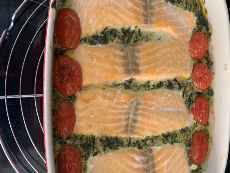 Cliquez pour zoomer ! Saumon à la Toscane Thermomix par 0pibrac