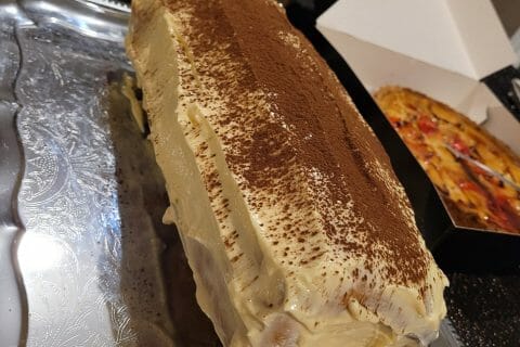 Cliquez pour zoomer ! Bûche Tiramisu Thermomix par vicky_seguret-gris