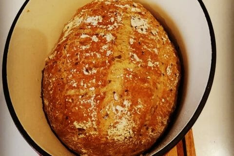 Cliquez pour zoomer ! Pain Cocotte Thermomix par Krikrell