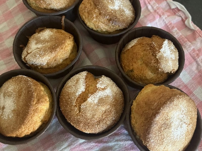 Cliquez pour zoomer ! Magdalenas – Madeleines espagnoles Thermomix par Carameli