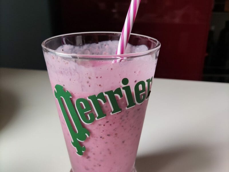 Cliquez pour zoomer ! Smoothie fruits rouges et banane Thermomix par Dal19