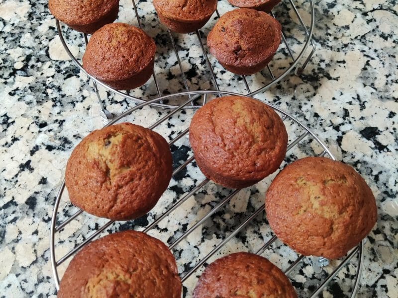 Cliquez pour zoomer ! Muffins à la banane Thermomix par Dal19