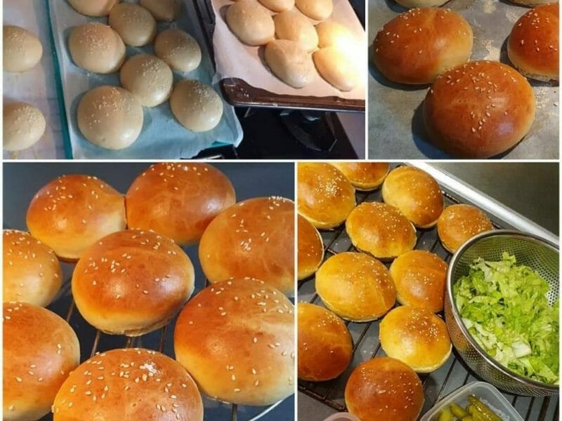 Cliquez pour zoomer ! Pains hamburger Thermomix par anna6