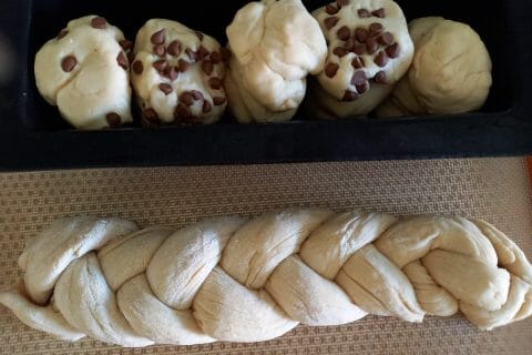 Cliquez pour zoomer ! Brioche tressée à la mie filante Thermomix par isabellegauvain