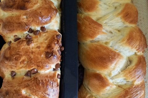 Cliquez pour zoomer ! Brioche tressée à la mie filante Thermomix par isabellegauvain