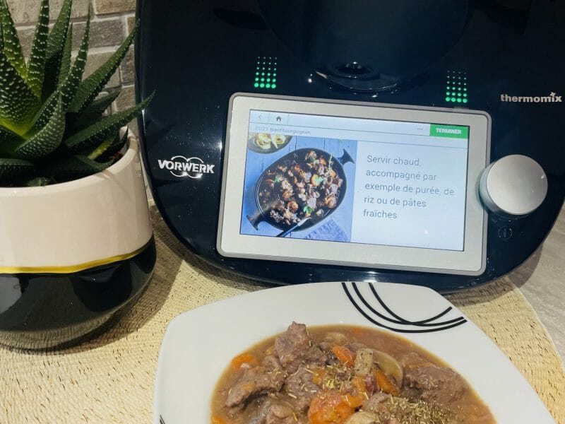 Cliquez pour zoomer ! Boeuf bourguignon Thermomix par sesou05