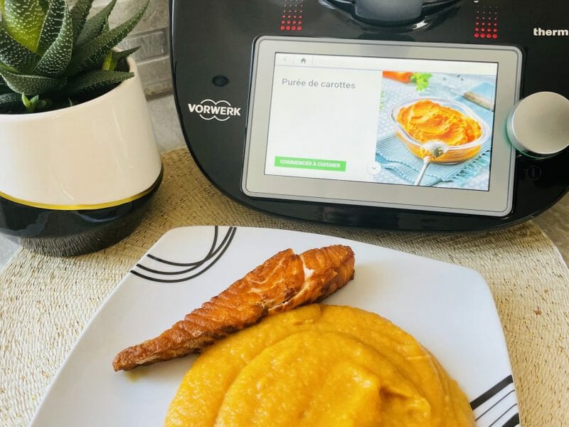 Cliquez pour zoomer ! Purée de carottes Thermomix par sesou05