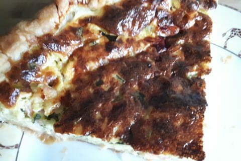 Cliquez pour zoomer ! Quiche saumon et courgettes Thermomix par Dedel35