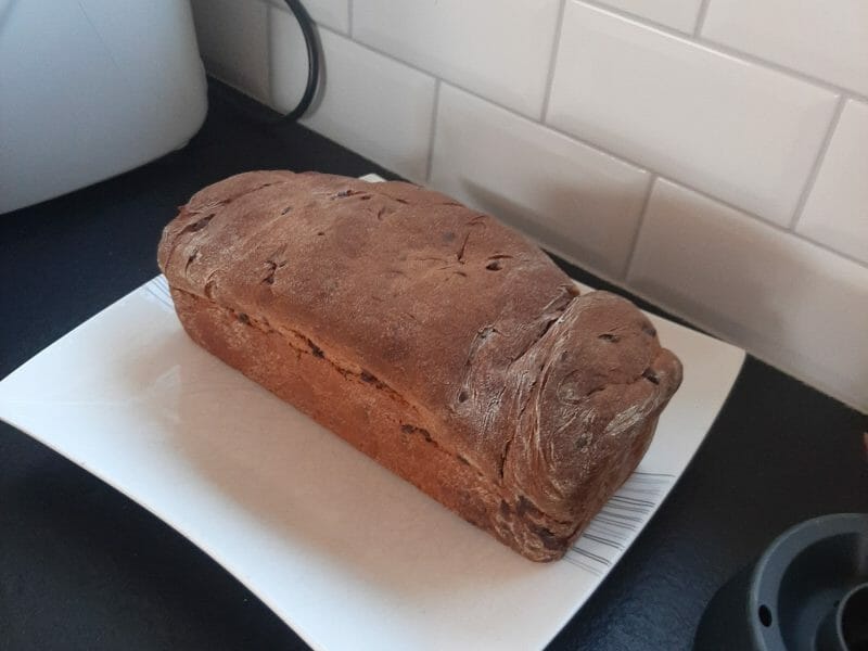 Cliquez pour zoomer ! Brioche tout chocolat Thermomix par eugenie tredez