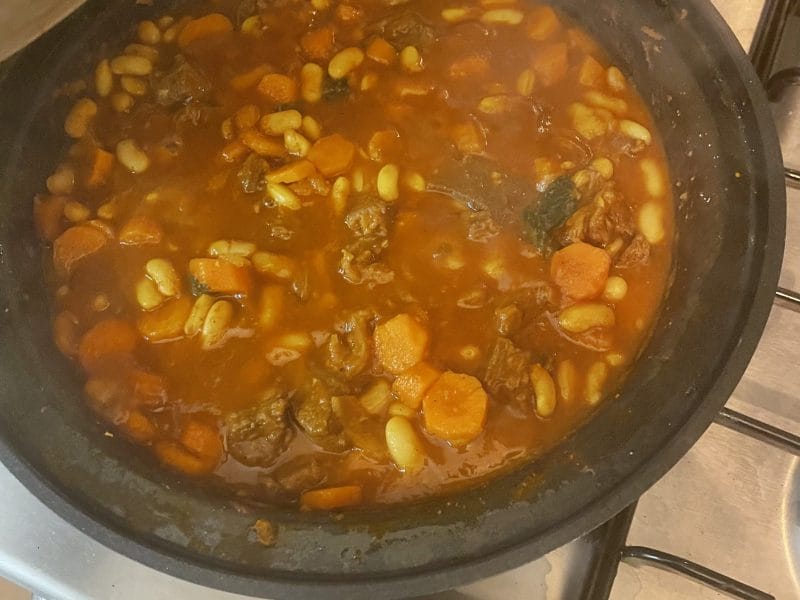 Cliquez pour zoomer ! Tajine de haricots lingots blancs Thermomix par ludivine_294