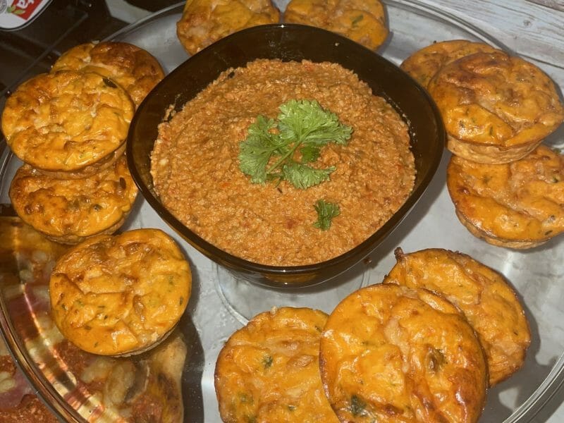 Cliquez pour zoomer ! Tartinade poivrons, noix de cajou et tomates séchées Thermomix par ludivine_294