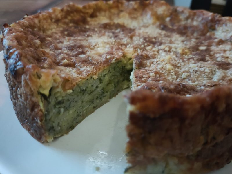 Cliquez pour zoomer ! Gâteau invisible aux courgettes Thermomix par dorala