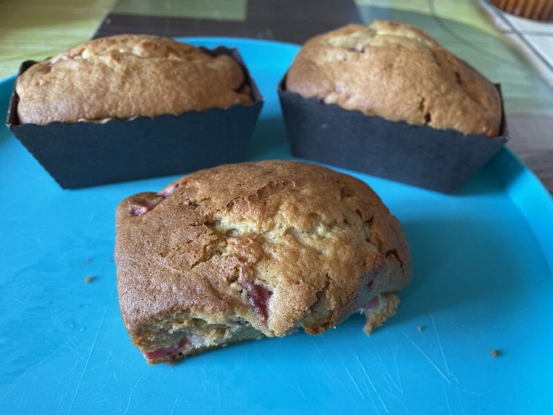 Cliquez pour zoomer ! Muffins aux fraises Thermomix par carine53