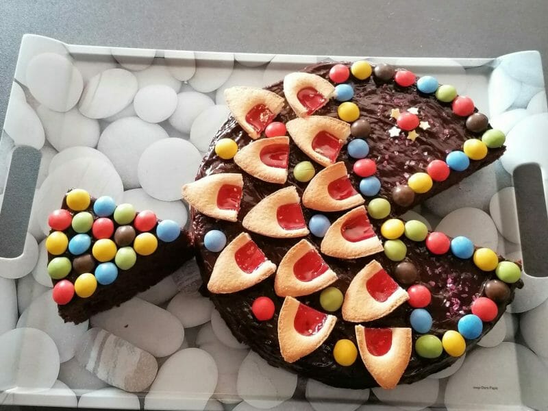 Cliquez pour zoomer ! Gâteau au chocolat des écoliers Thermomix par Cocodu66