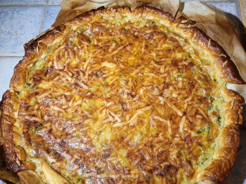 Cliquez pour zoomer ! Quiche aux fanes de radis Thermomix par hanayal