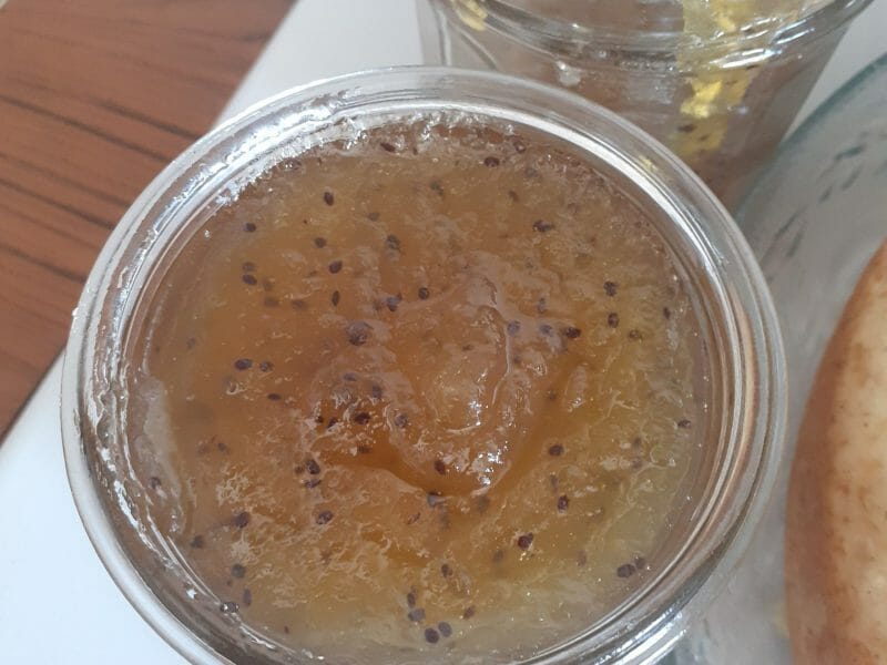 Cliquez pour zoomer ! Confiture de kiwis aux pommes Thermomix par lucy1303