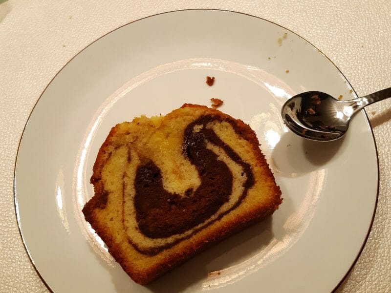 Cliquez pour zoomer ! Marbré au chocolat Thermomix par aurore_480