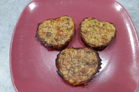 Cliquez pour zoomer ! Galettes de pommes de terre au four au Thermomix