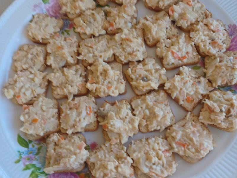 Cliquez pour zoomer ! Tartinade de maquereaux et surimi Thermomix par patriciac