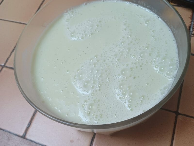 Soupe froide courgette et concombre au Thermomix - Cookomix