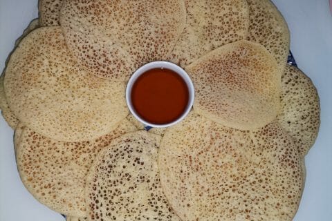 Baghrir – Crêpes mille trous Thermomix par graphistoum