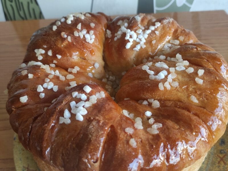 Cliquez pour zoomer ! Wool roll bread Thermomix par sylang