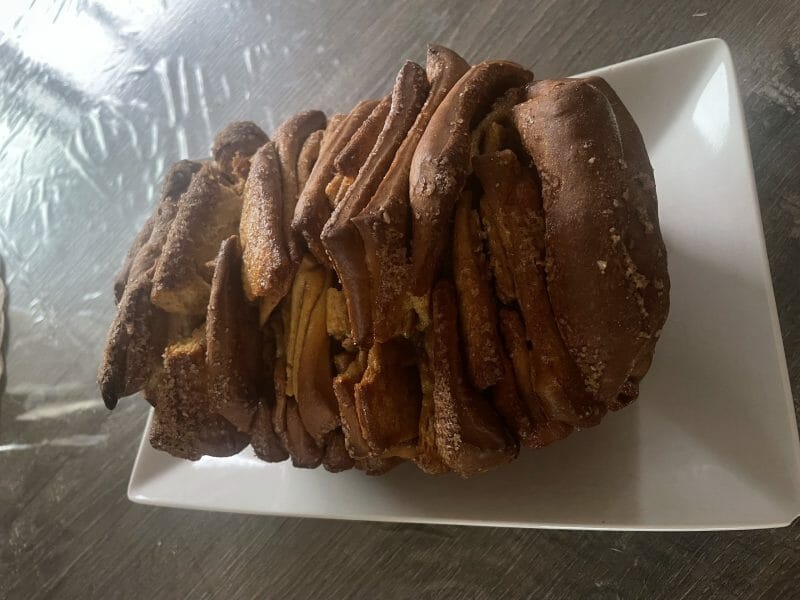 Cliquez pour zoomer ! Brioche à effeuiller à la cannelle Thermomix par mrsmarianella