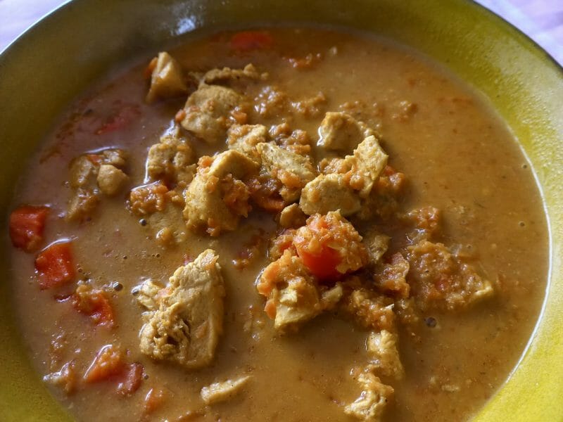 Cliquez pour zoomer ! Poulet coco aux 3 épices Thermomix par emilie_1249