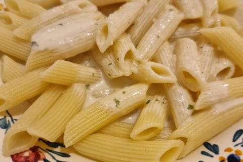 Cliquez pour zoomer ! Penne sauce quatre fromages Thermomix par joella