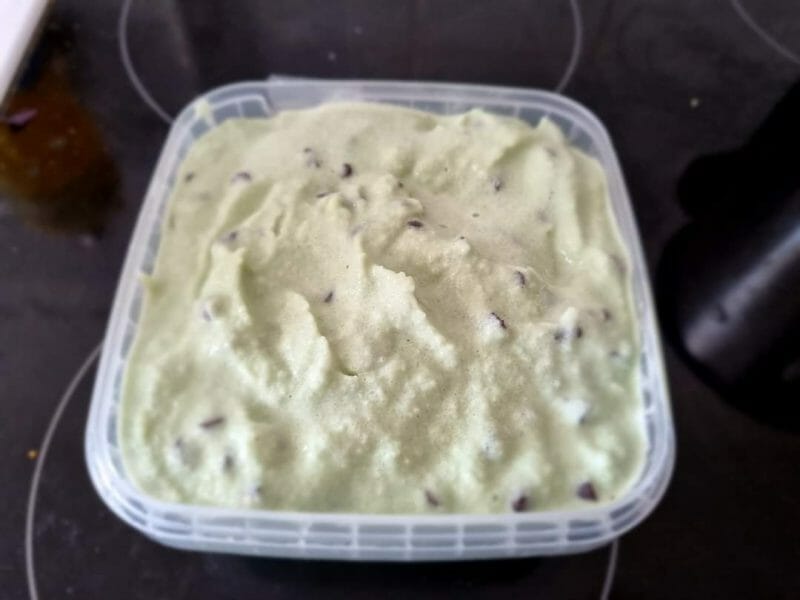 Cliquez pour zoomer ! Glace menthe chocolat Thermomix par amelie_5111