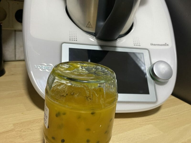 Cliquez pour zoomer ! Confiture de mangues et fruits de la passion Thermomix par douniaaah