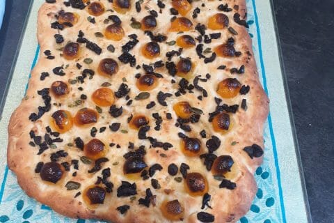 Cliquez pour zoomer ! Focaccia des Pouilles au Thermomix