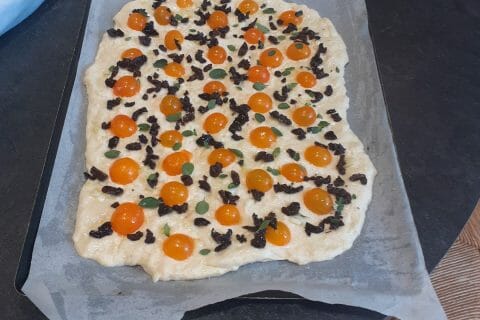 Cliquez pour zoomer ! Focaccia des Pouilles au Thermomix