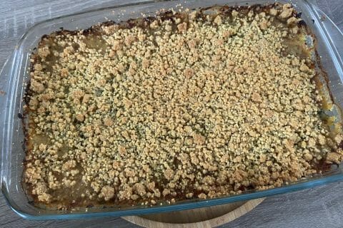 Cliquez pour zoomer ! Crumble poulet, courgettes et parmesan Thermomix par dimyasalyaaya