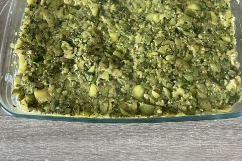 Cliquez pour zoomer ! Crumble poulet, courgettes et parmesan Thermomix par dimyasalyaaya