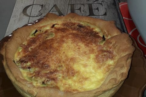 Cliquez pour zoomer ! Gâteau poireaux, lardons et fromage Thermomix par Carole76170