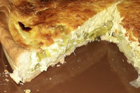 Cliquez pour zoomer ! Gâteau poireaux, lardons et fromage Thermomix par Carole76170