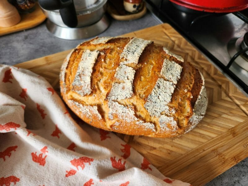 Cliquez pour zoomer ! Pain Cocotte Thermomix par noctiluque