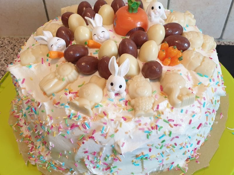 Cliquez pour zoomer ! Layer cake Kinder Bueno Thermomix par anne58@