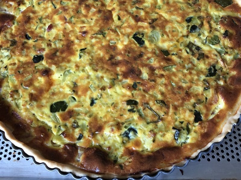 Cliquez pour zoomer ! Quiche saumon et courgettes Thermomix par Winnie13
