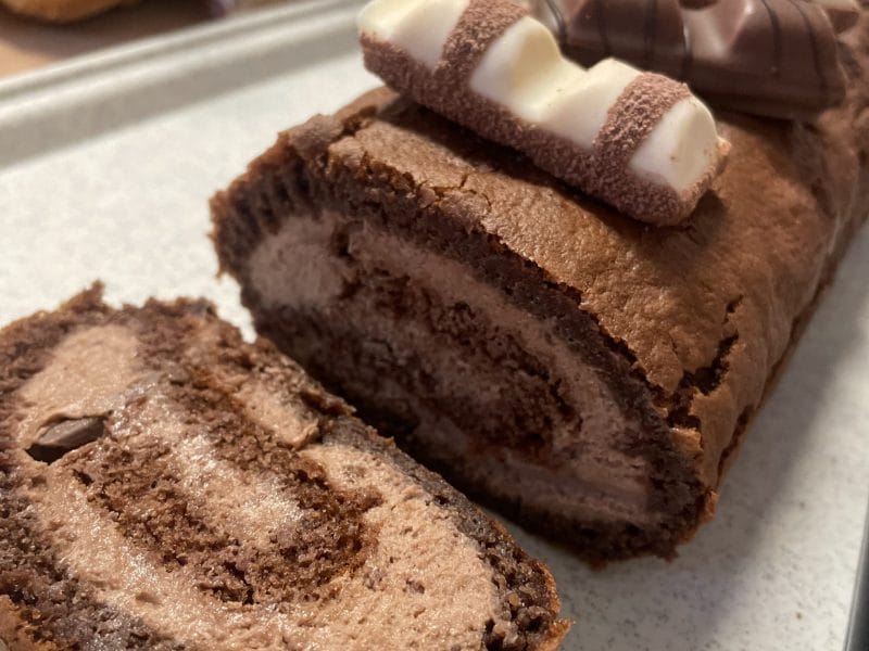 Cliquez pour zoomer ! Roulé au Kinder Bueno Thermomix par clemmouillerat