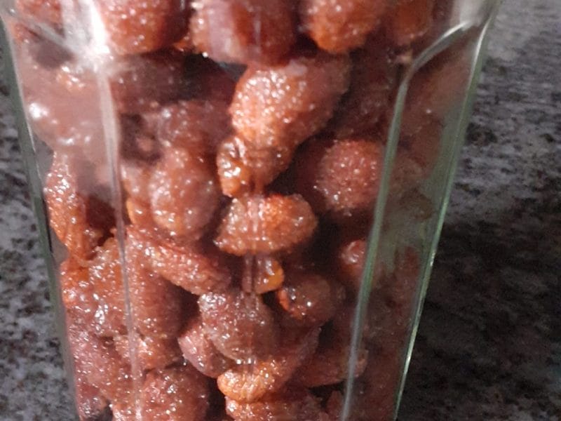 Cliquez pour zoomer ! Amandes grillées à la cannelle et au miel Thermomix par christine_460