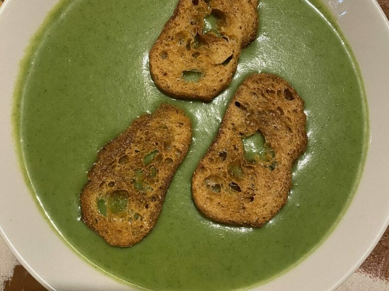 Velouté de cresson au Thermomix - Cookomix