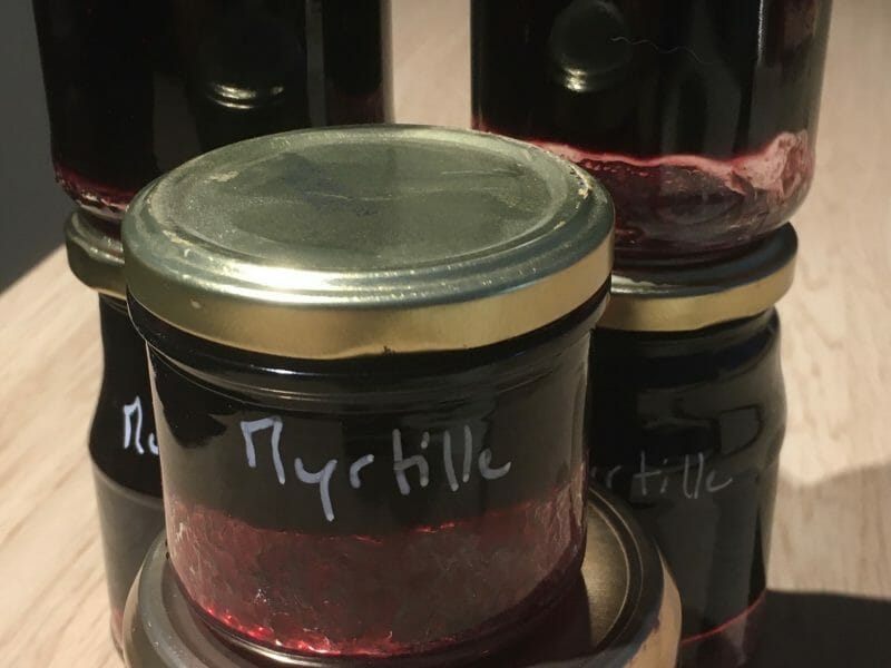 Cliquez pour zoomer ! Confiture de myrtilles Thermomix par Karine Prt
