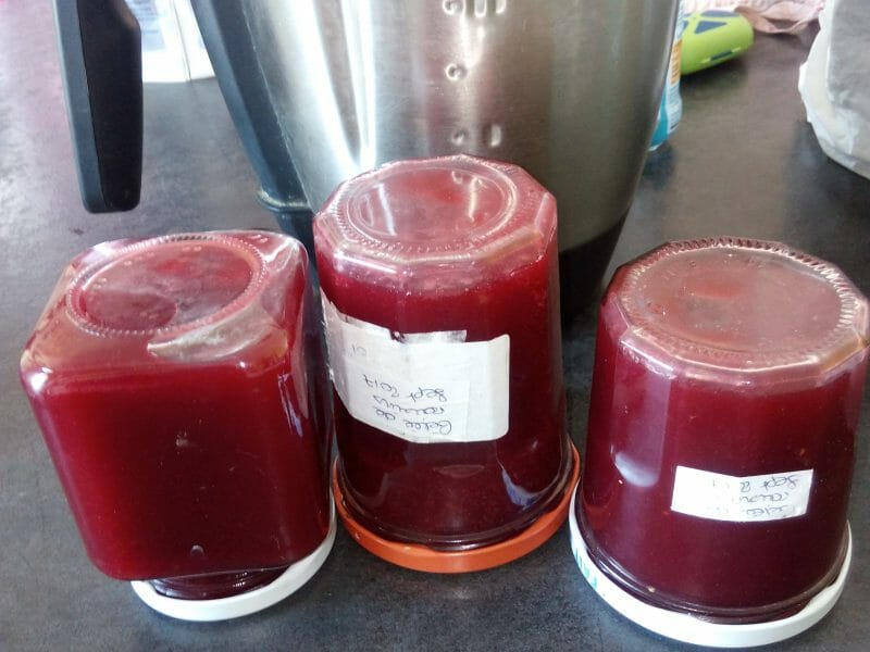 Confiture de groseilles au Thermomix, Recette