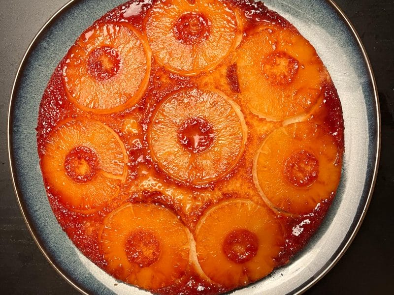 Cliquez pour zoomer ! Gâteau renversé à l’ananas Thermomix par erwann_8