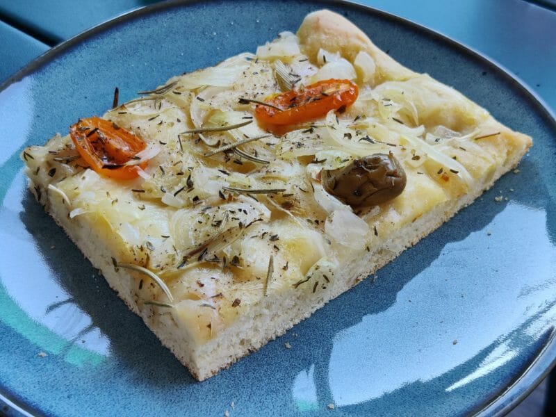 Cliquez pour zoomer ! Focaccia aux oignons Thermomix par erwann_8