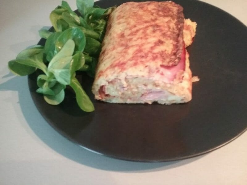 Cliquez pour zoomer ! Roulé de pommes de terre, jambon et reblochon Thermomix par Aurelt88