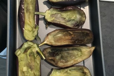 Cliquez pour zoomer ! Aubergines farcies à la viande hachée Thermomix par terater67