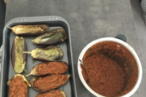 Cliquez pour zoomer ! Aubergines farcies à la viande hachée Thermomix par terater67